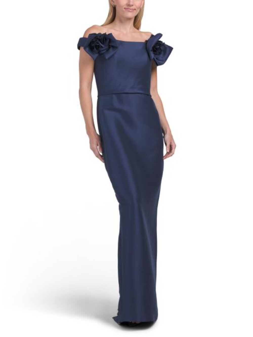 RENE BY RENE RUIZ Off The Shoulder 3d Gown
